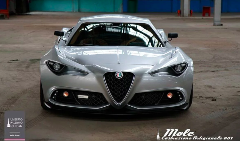 Illustration for article titled The Car Gods Have Graced This One-Off Custom Alfa-Romeo 4C With Incredible Good Looks